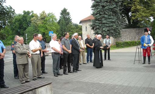 Polaganje vijenaca za Dan državnosti
