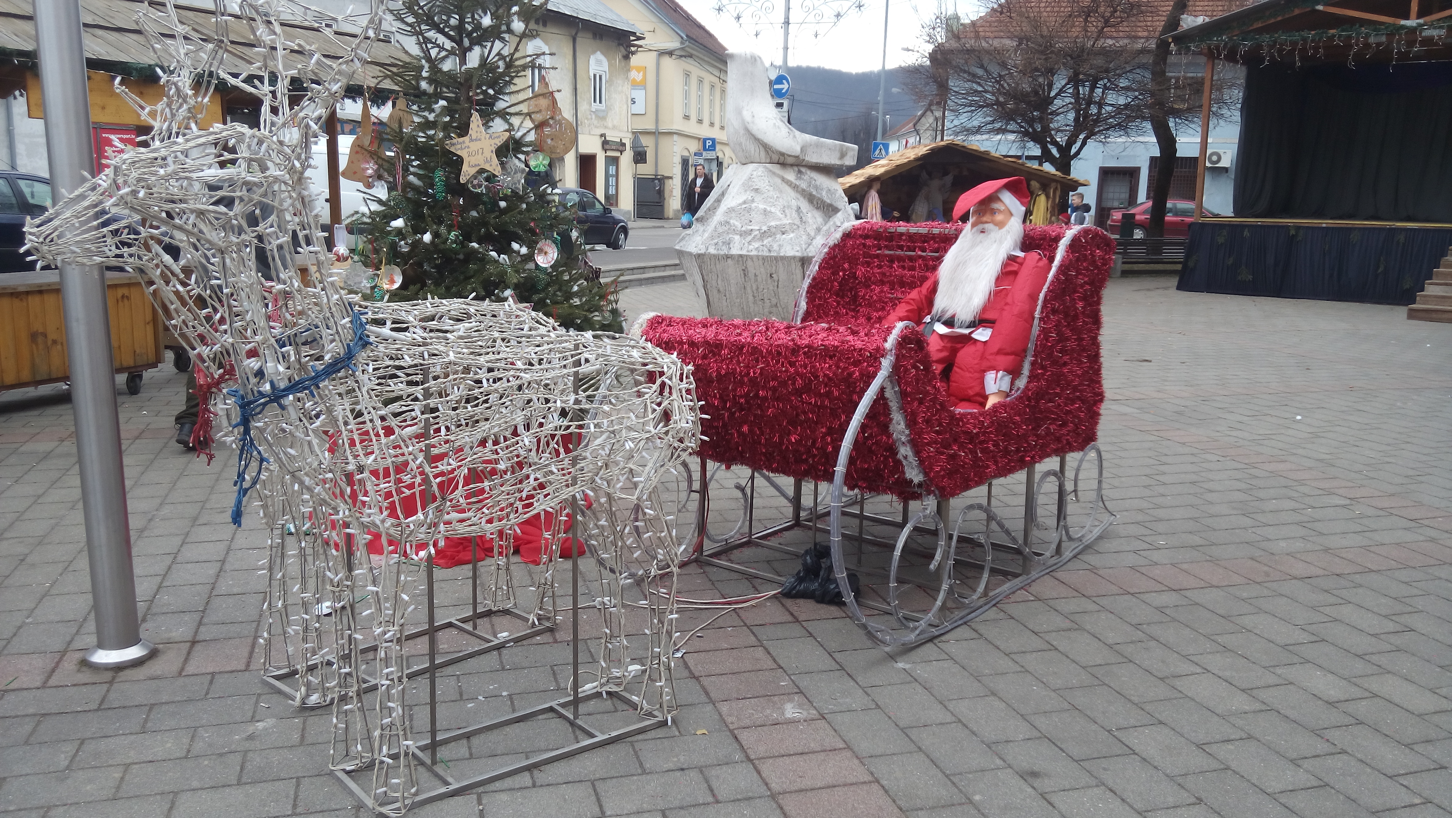 Doček nove godine na otvorenom