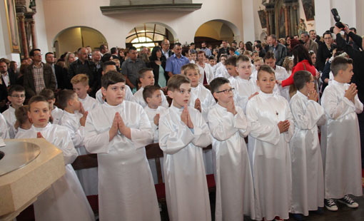 Prva Sveta Pričest u župi Sv. Križa Ogulin