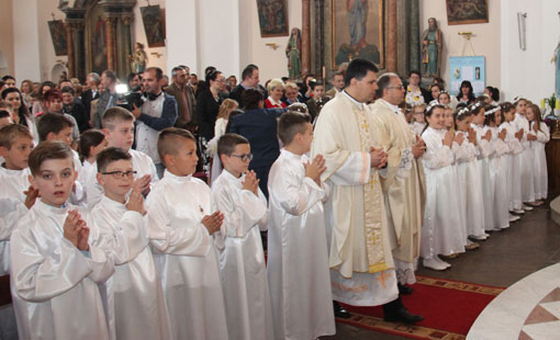 Prva Sveta Pričest u župi Sv. Križa Ogulin