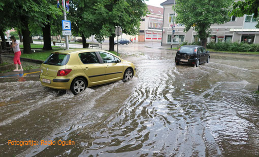 Olujno nevrijeme u Ogulinu