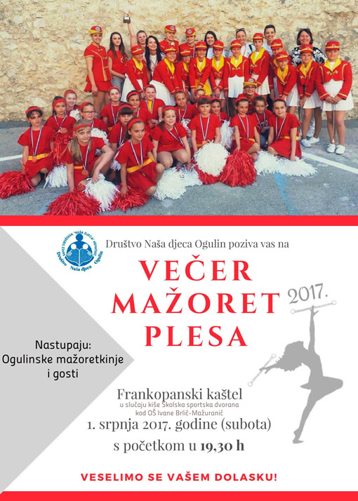 Večer mažoret plesa