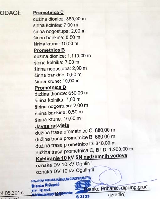Predstavljen projekt izgradnje infrastrukture Poduzetničke zone Ogulin
